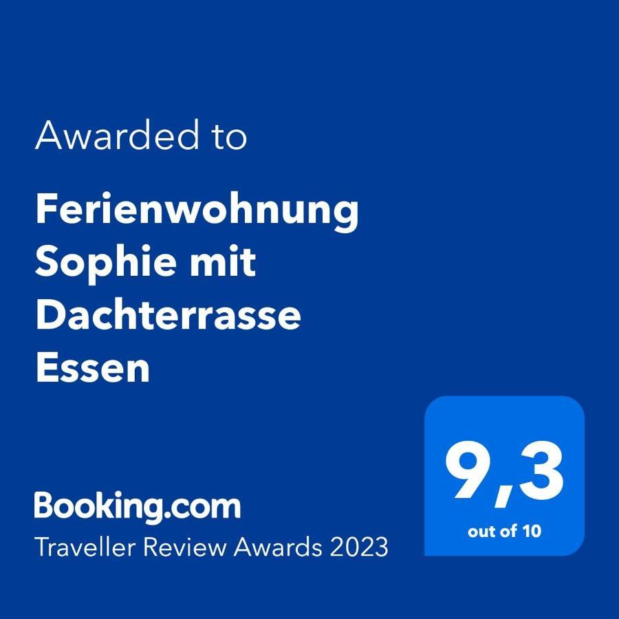 Ferienwohnung Sophie Mit Dachterrasse Essen Extérieur photo